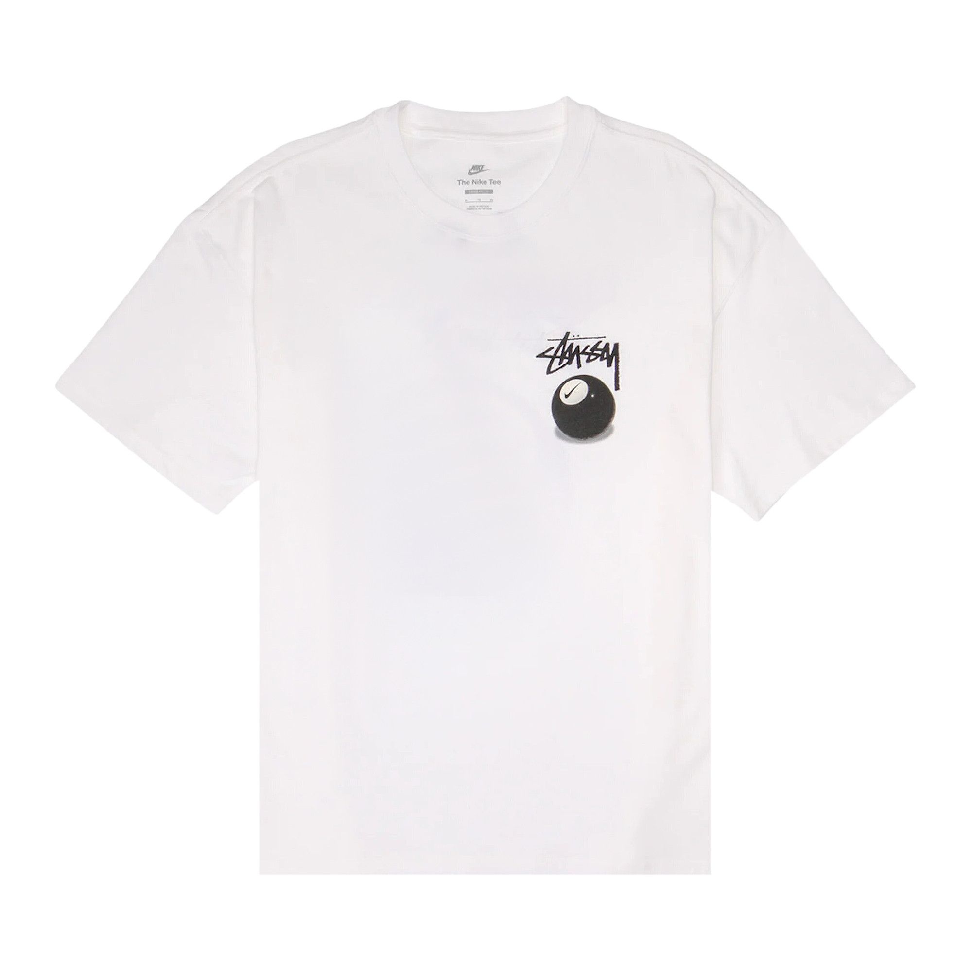 Nike x Stussy 8 Ball T-Shirt (Asia Sizing) 'White' - 1