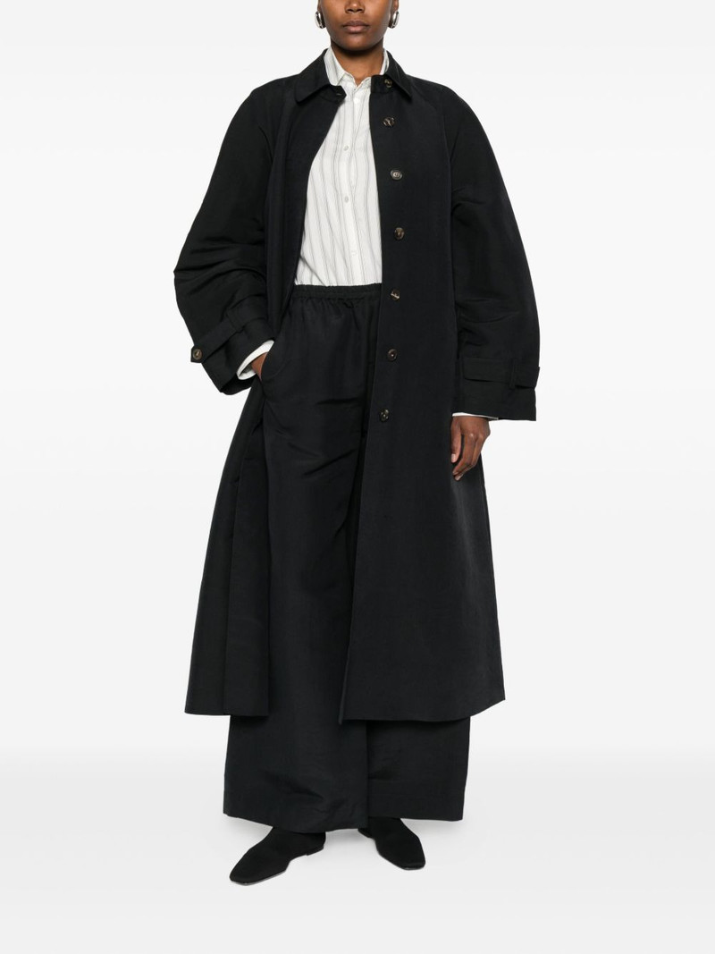 The Row belted single-breasted coat outlook