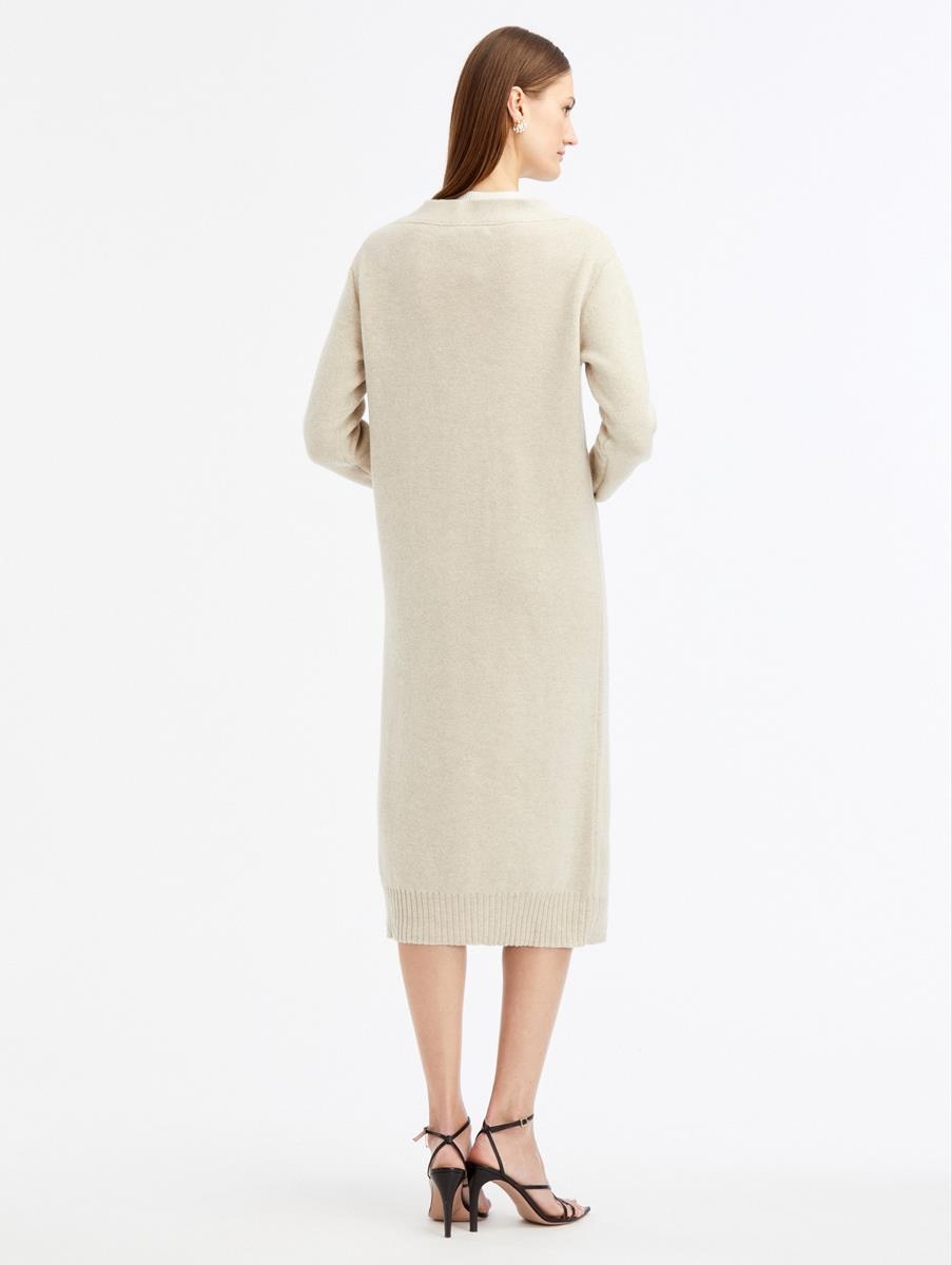 CASHMERE LONG CARDIGAN - 2