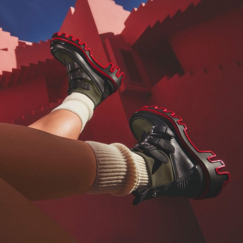 Christian Louboutin Buckle Dune Woman Multicolor outlook