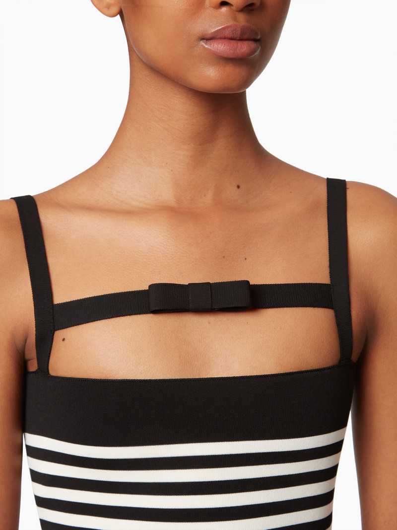STRIPED KNIT DRESS 3