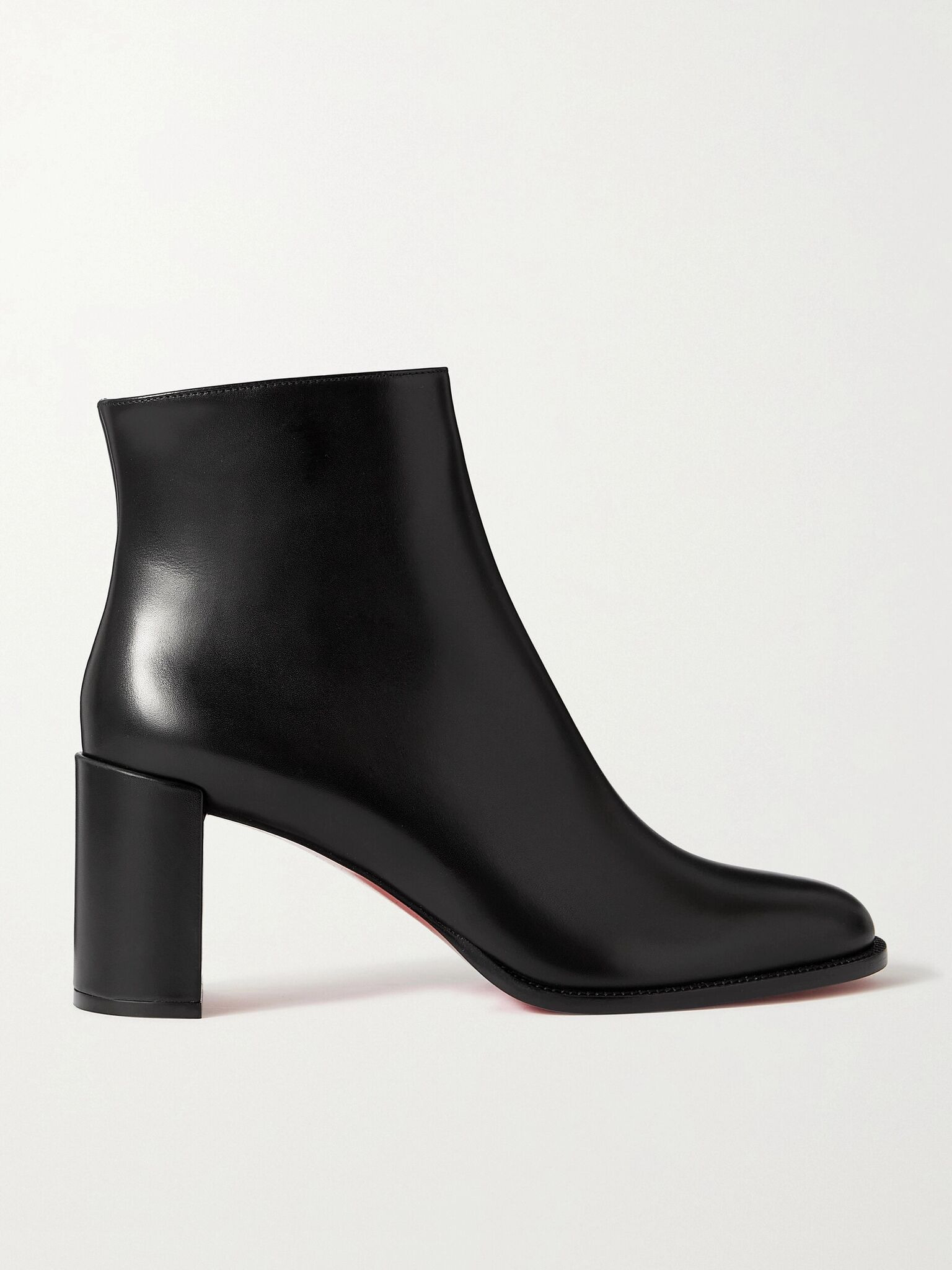 Adoxa 70 leather ankle boots Black - 1