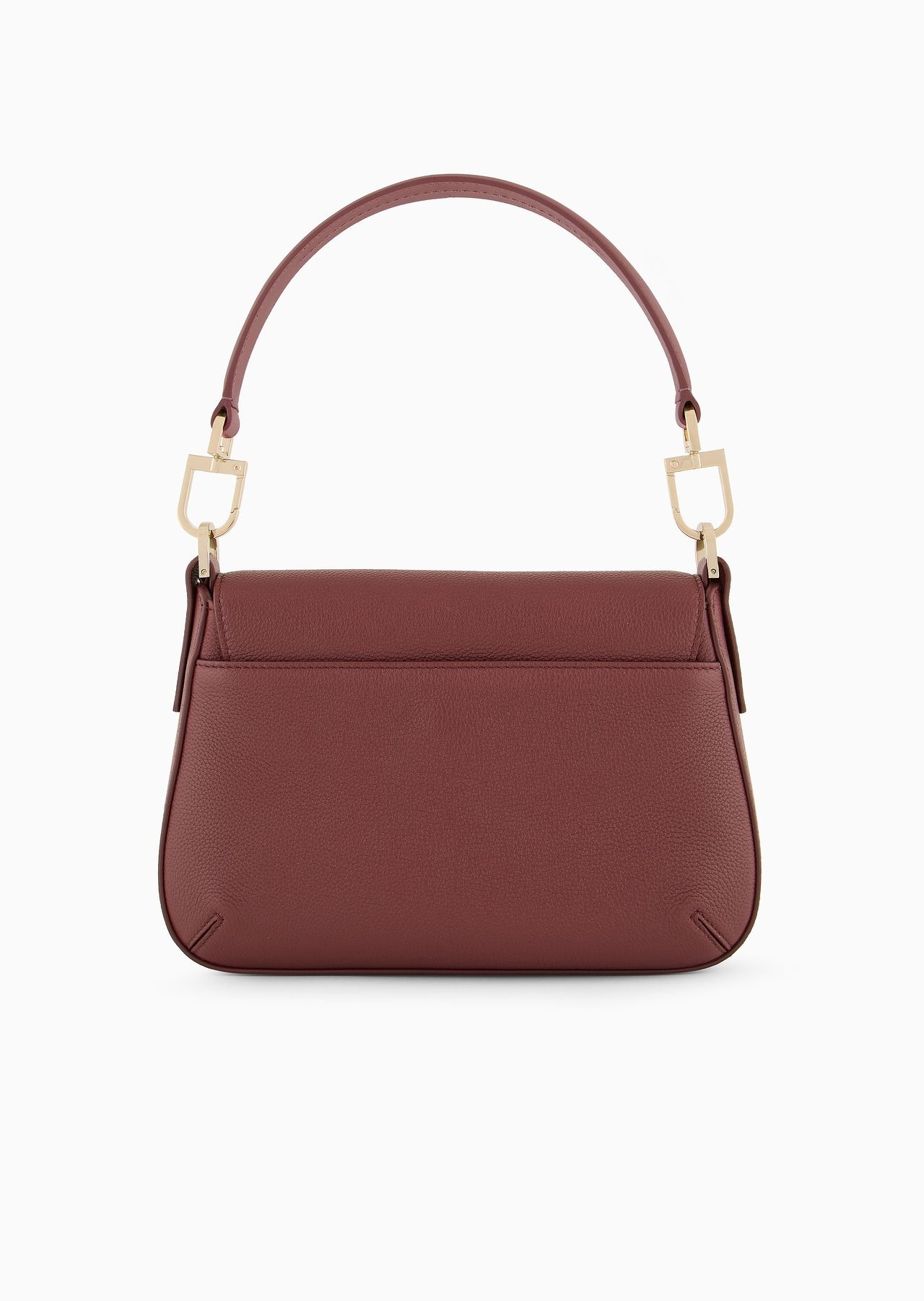ASV small la Prima Soft pebbled leather handbag - 3