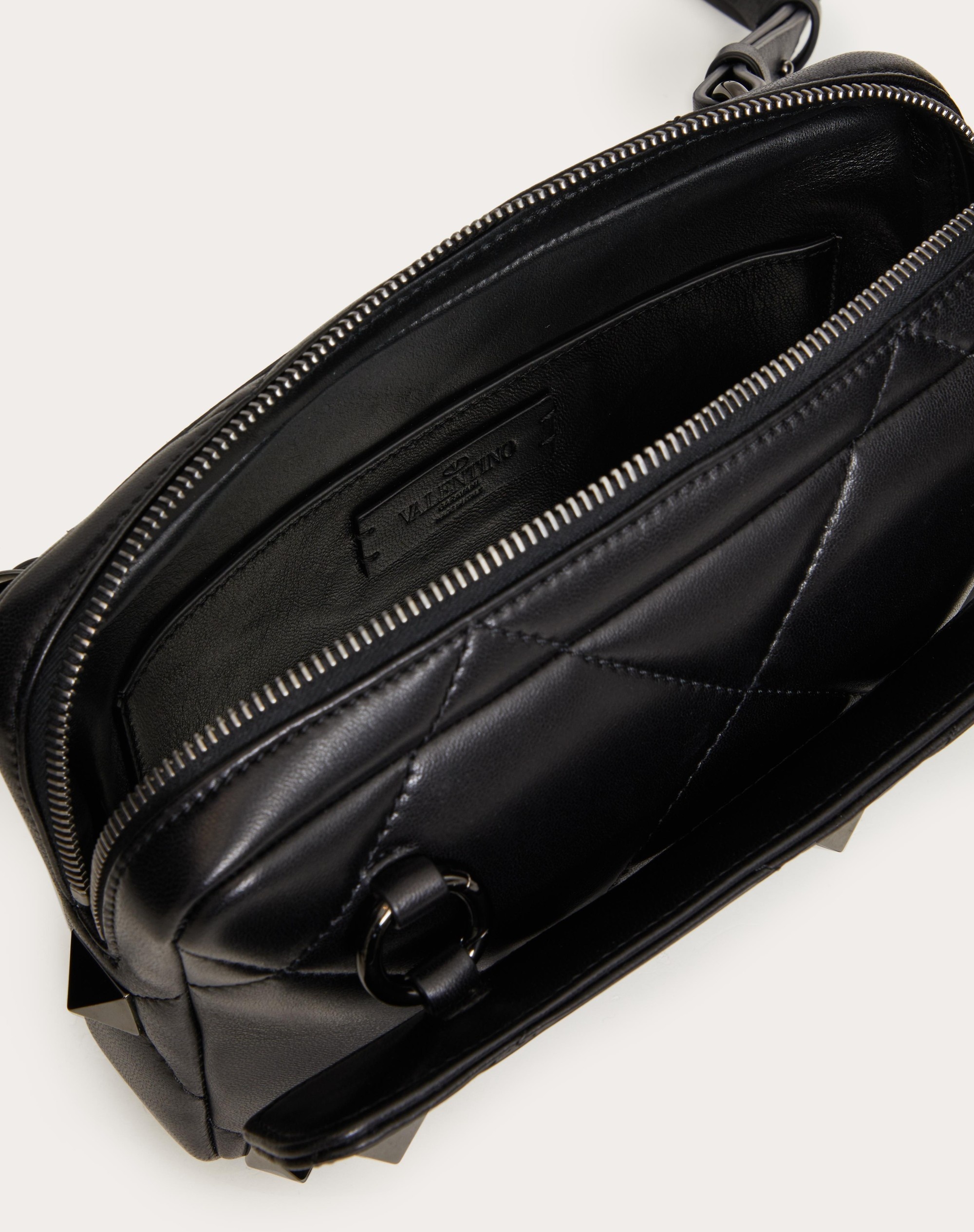 ROMAN STUD NAPPA LEATHER CROSSBODY BAG - 7