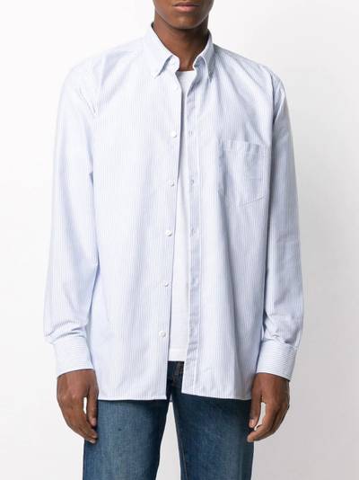 Golden Goose pinstripe button-down shirt outlook