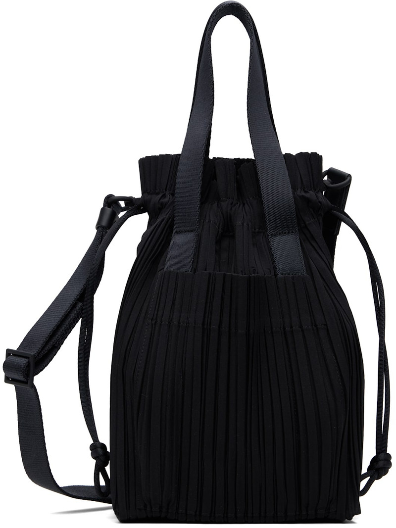 Black Pleats Tote 1