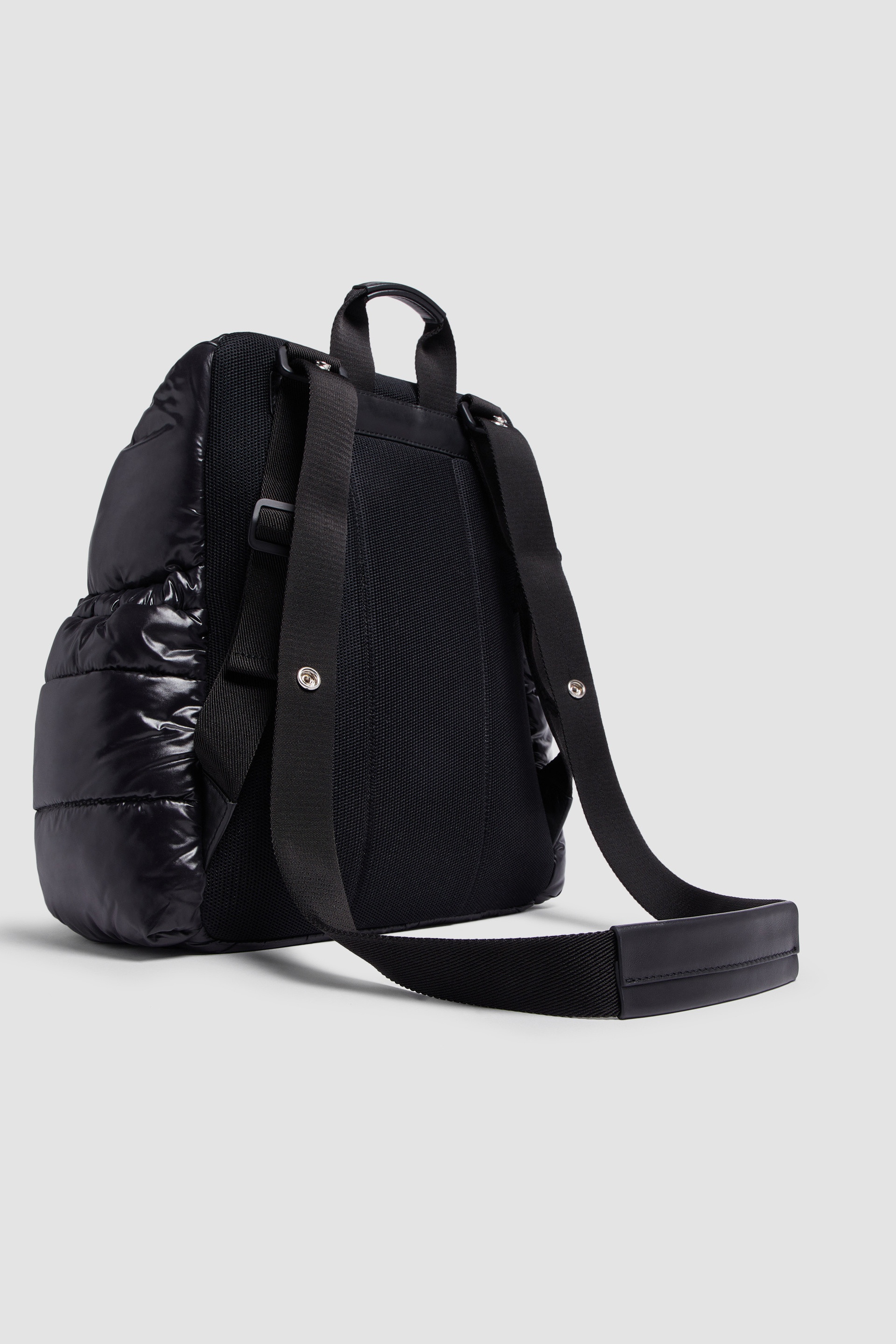 Nylon Laqué Diaper Backpack - 2