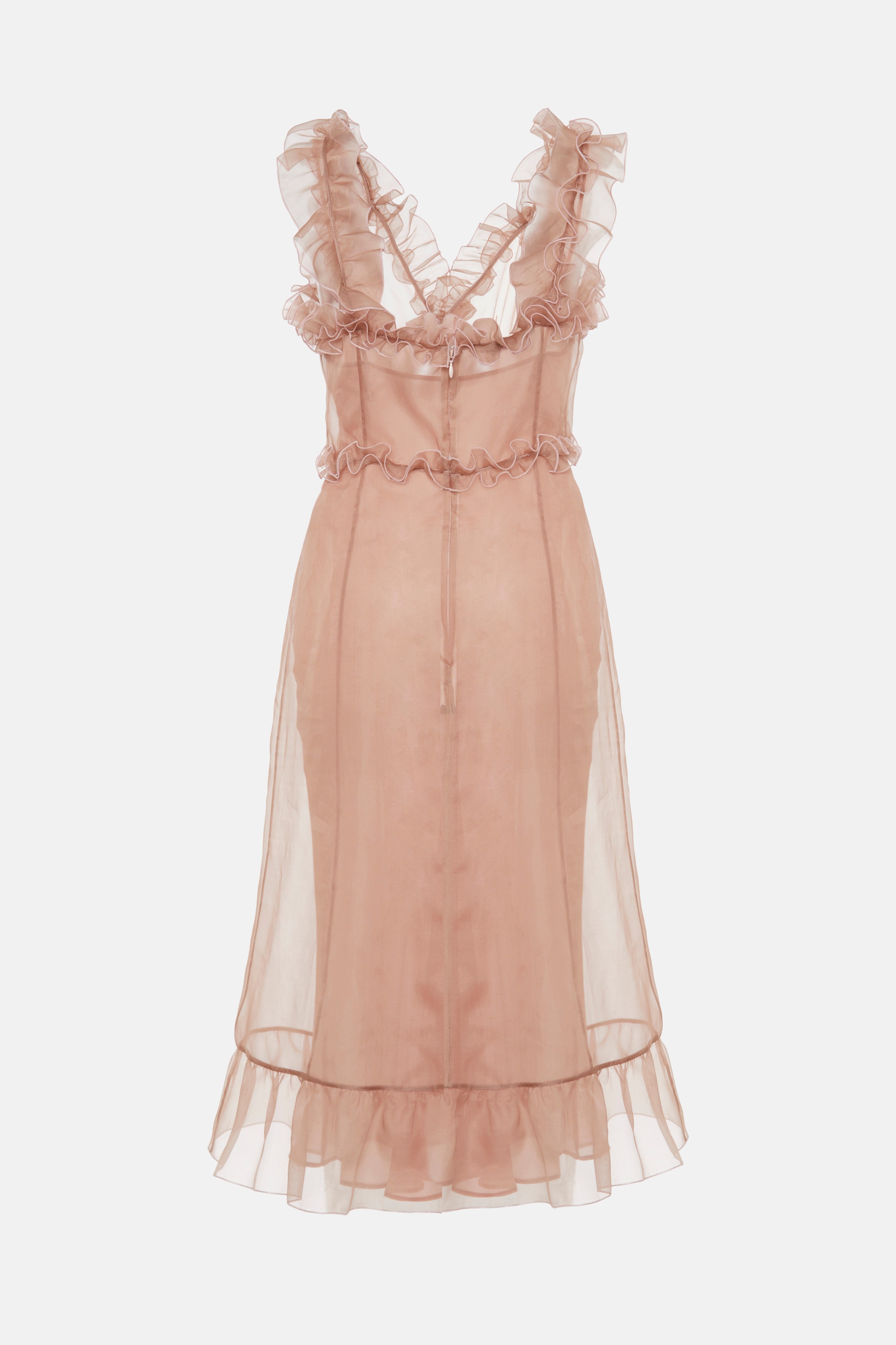 ORGANZA SLIP DRESS - 2