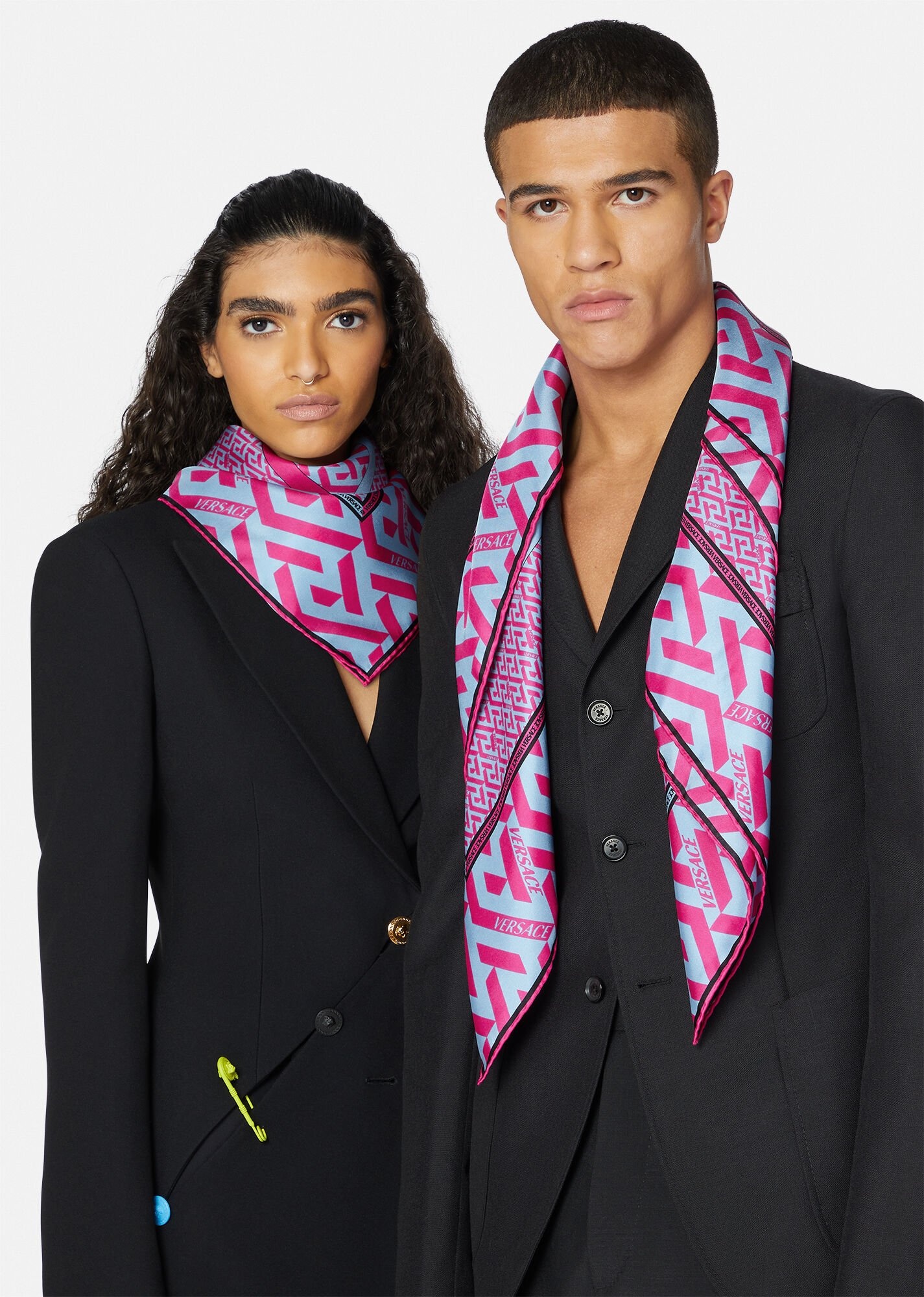 La Greca Silk Foulard - 2