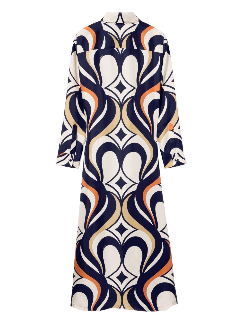 geometric-print dress - 4