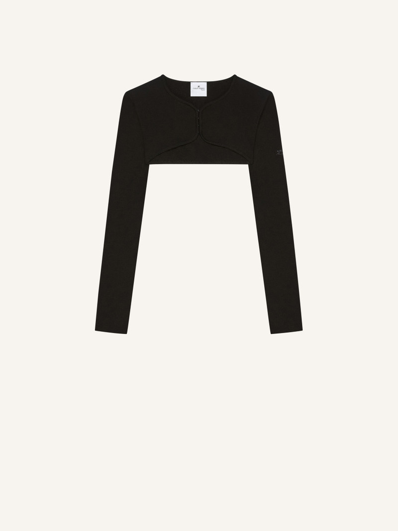 KNIT CROPPED CARDIGAN 1