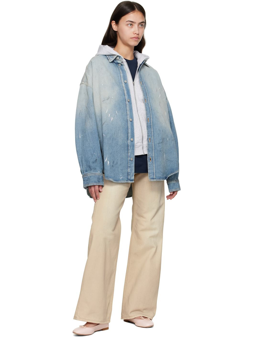Beige 2021F Regular Fit Jeans - 4