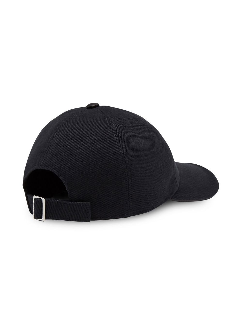 leather-patch logo cap - 2