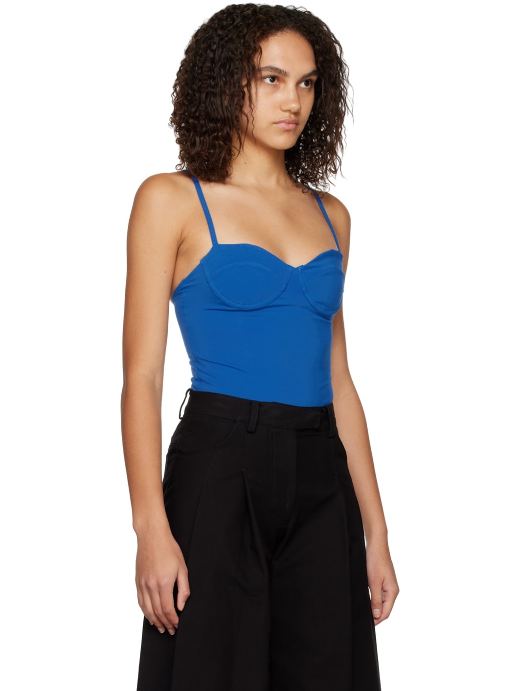 Blue Via Bodysuit - 2