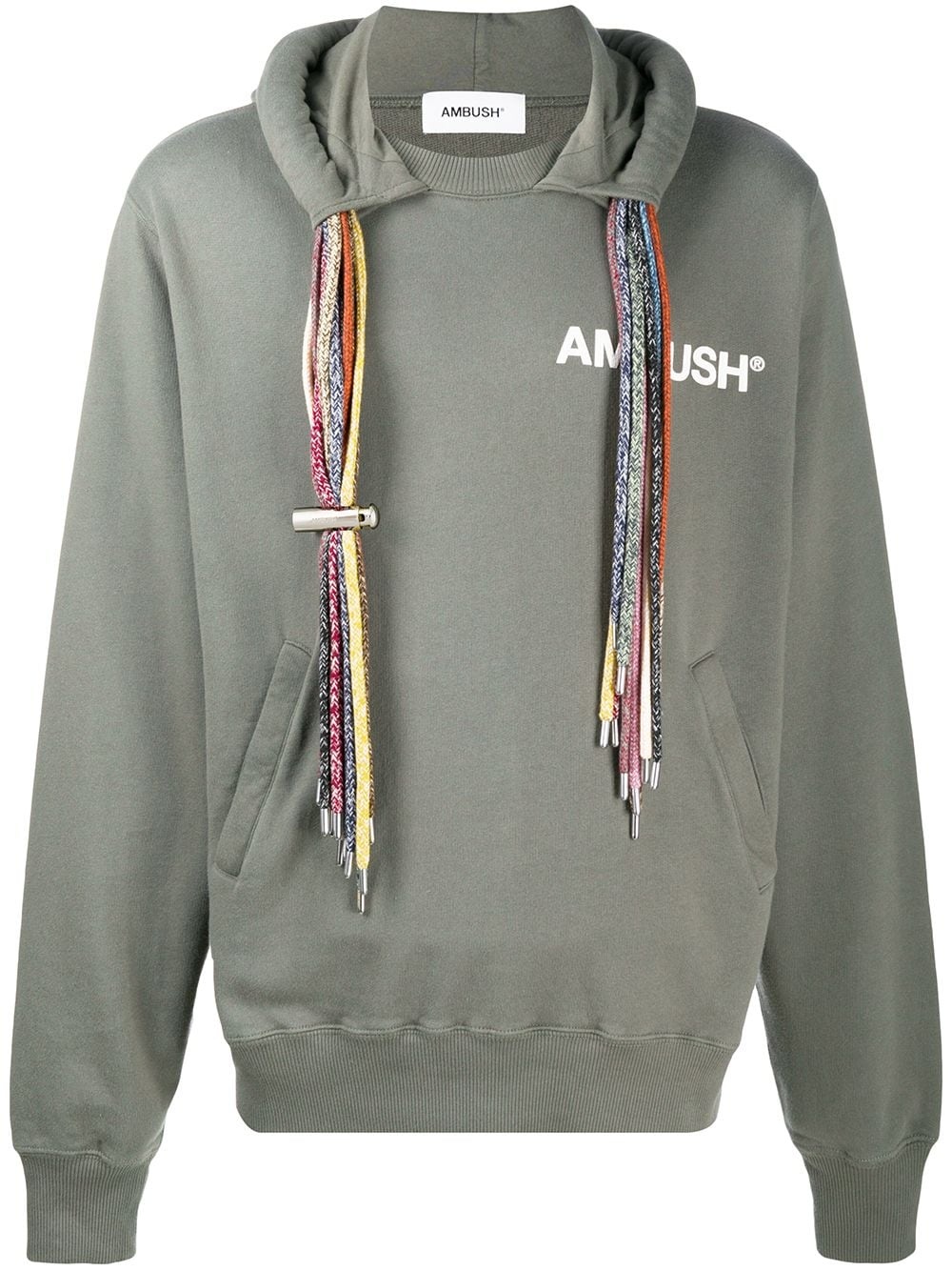 multiple-drawstring hoodie - 1