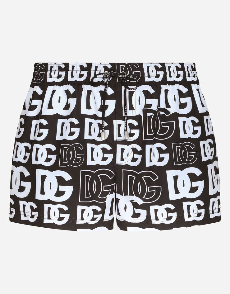 Dolce & Gabbana DG monogram-print Swim Shorts - Farfetch