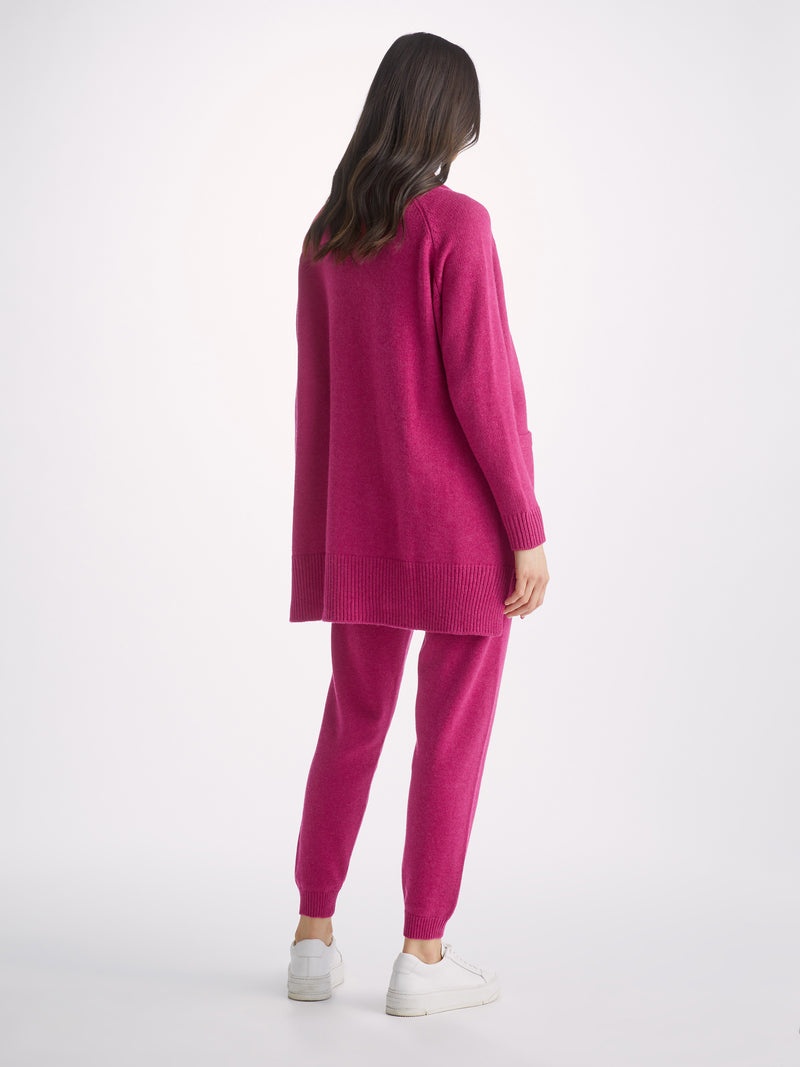 Women's Cardigan Nina Cashmere Berry - 4