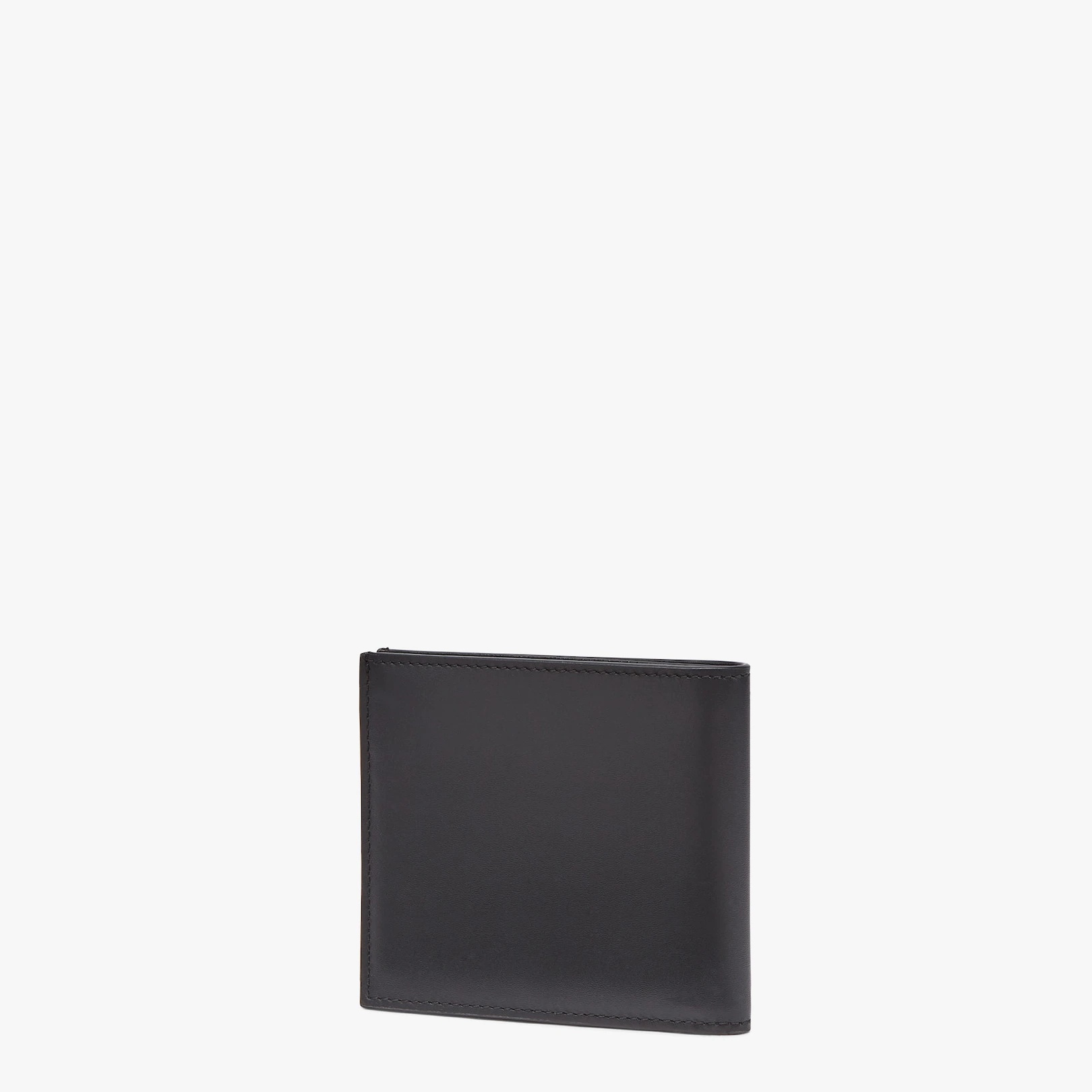 Black leather bi-fold wallet - 2