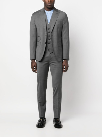 DSQUARED2 single-breasted cotton-wool suit outlook