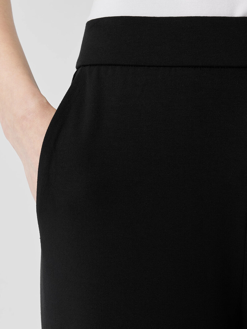 Stretch Jersey Knit Straight Pant 5