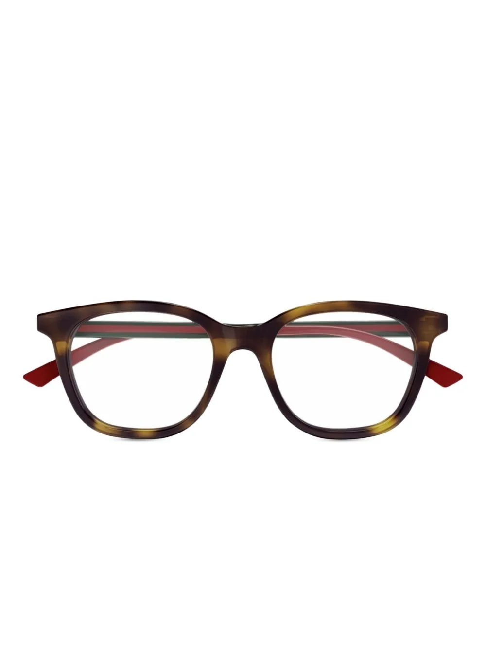 square-frame glasses - 1