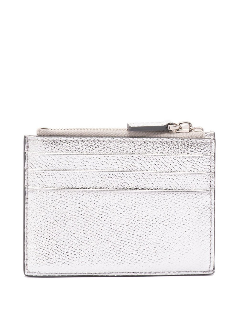 Valentino zip leather wallet outlook