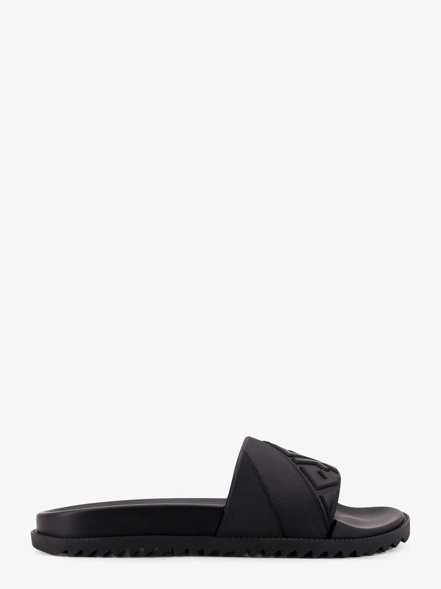 Fendi Men Ff Rubber Slides - 1