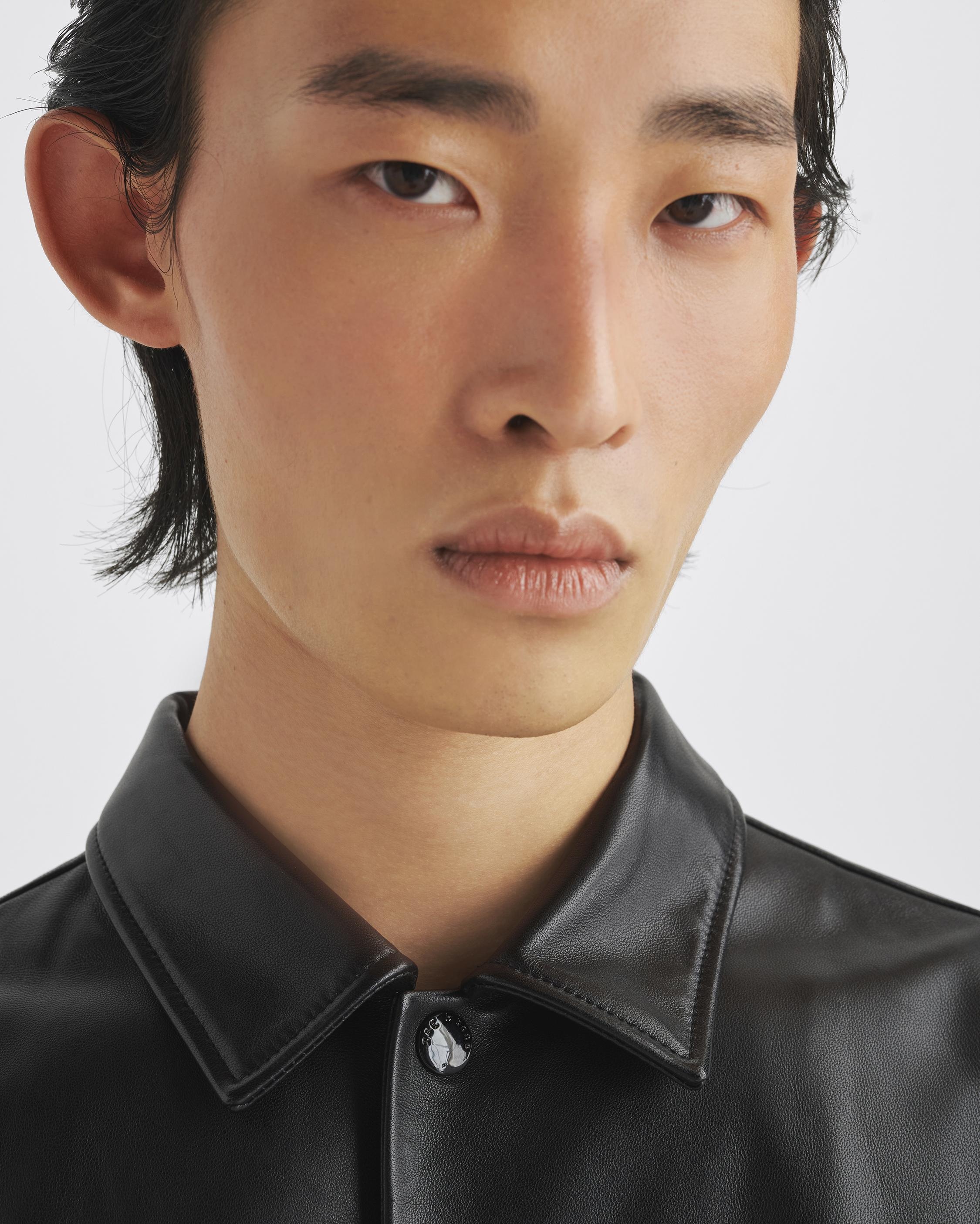 Stanton Leather Shirt
Relaxed Fit Button Down - 6