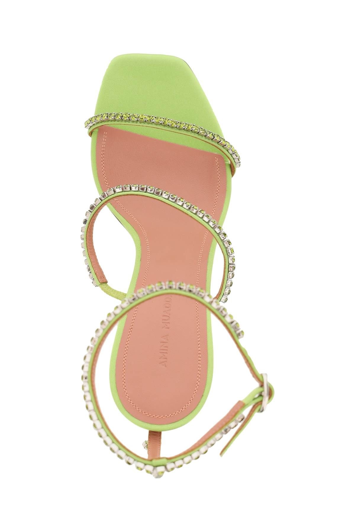 SILK SATIN GILDA SANDALS - 3