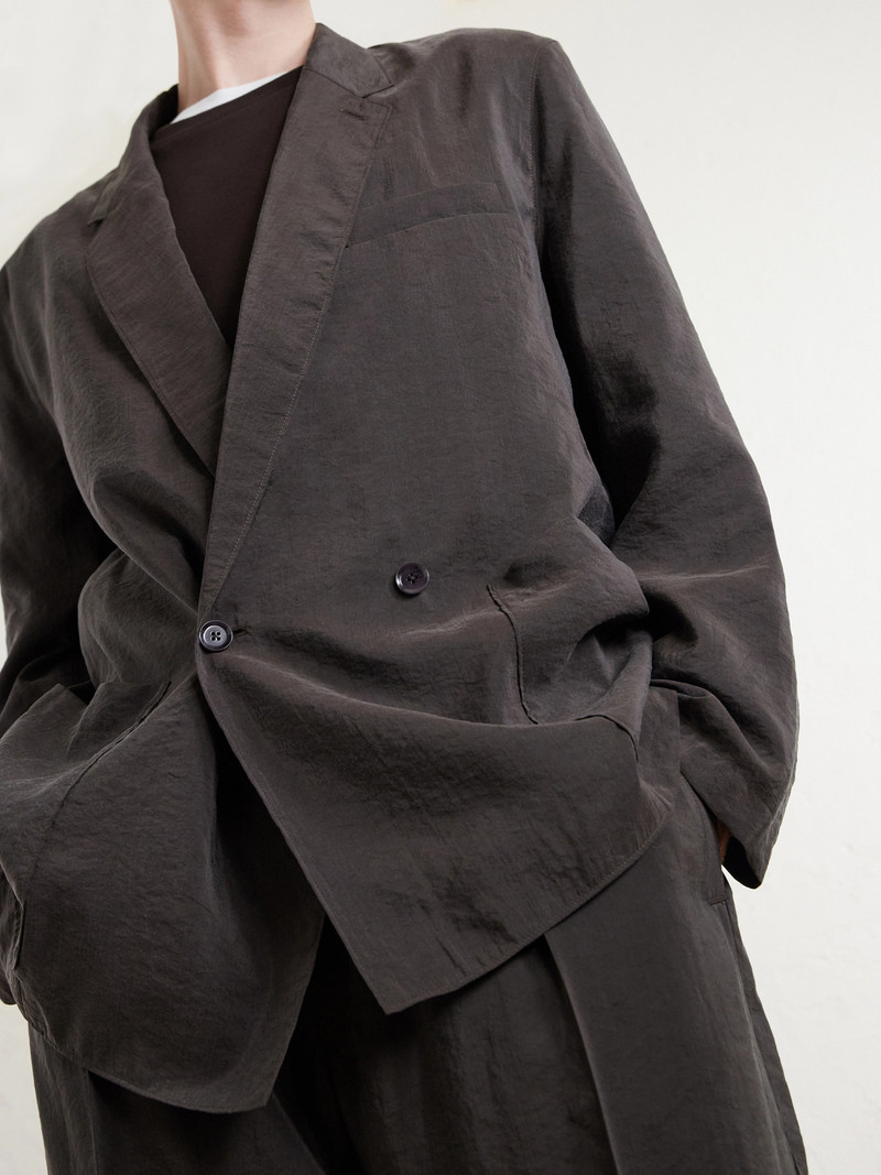 Silk-Blend Suit Jacket 5