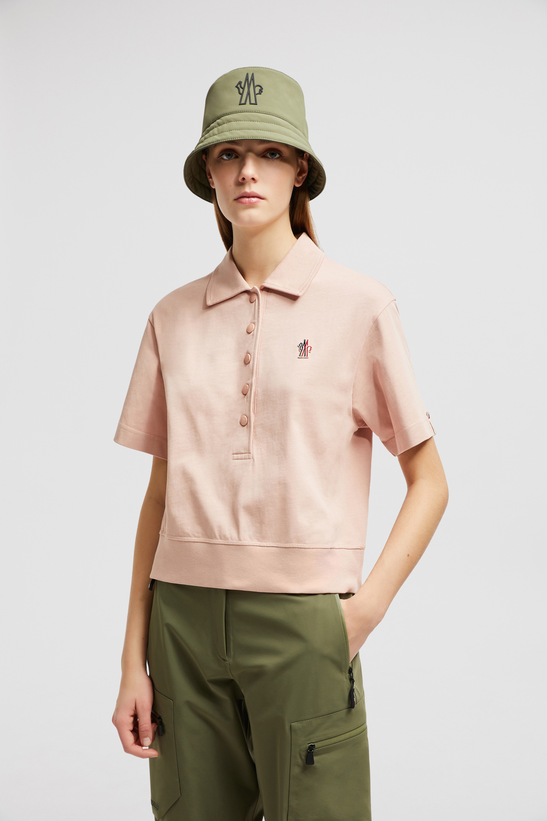 Logo Patch Cotton Polo Shirt - 2