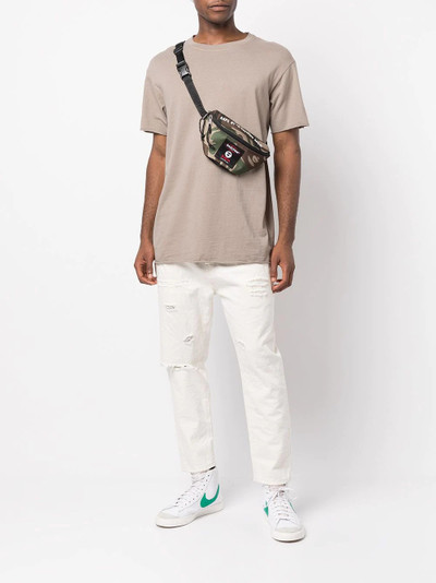 John Elliott crew-neck fitted T-shirt outlook