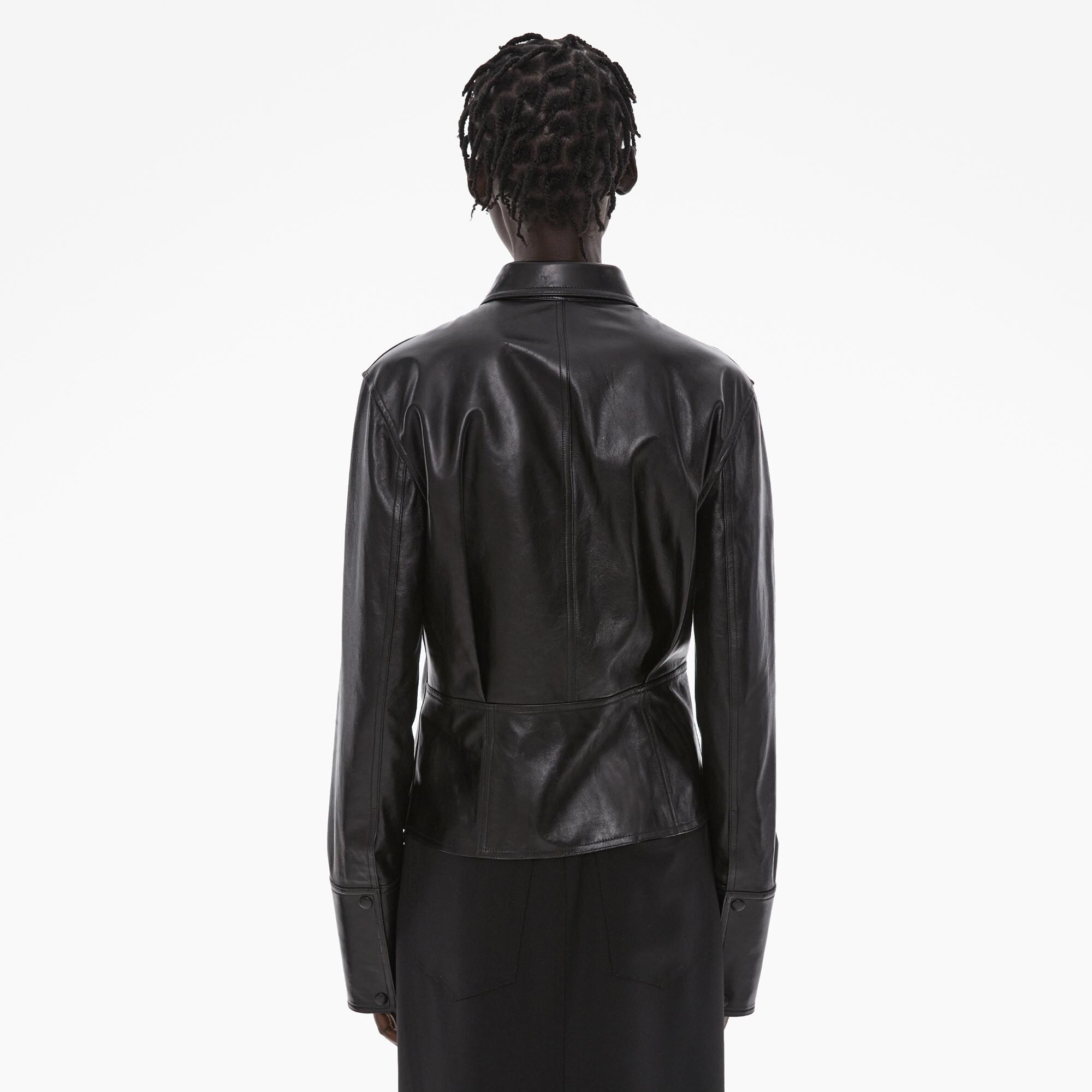 LEATHER SHIRT - 4