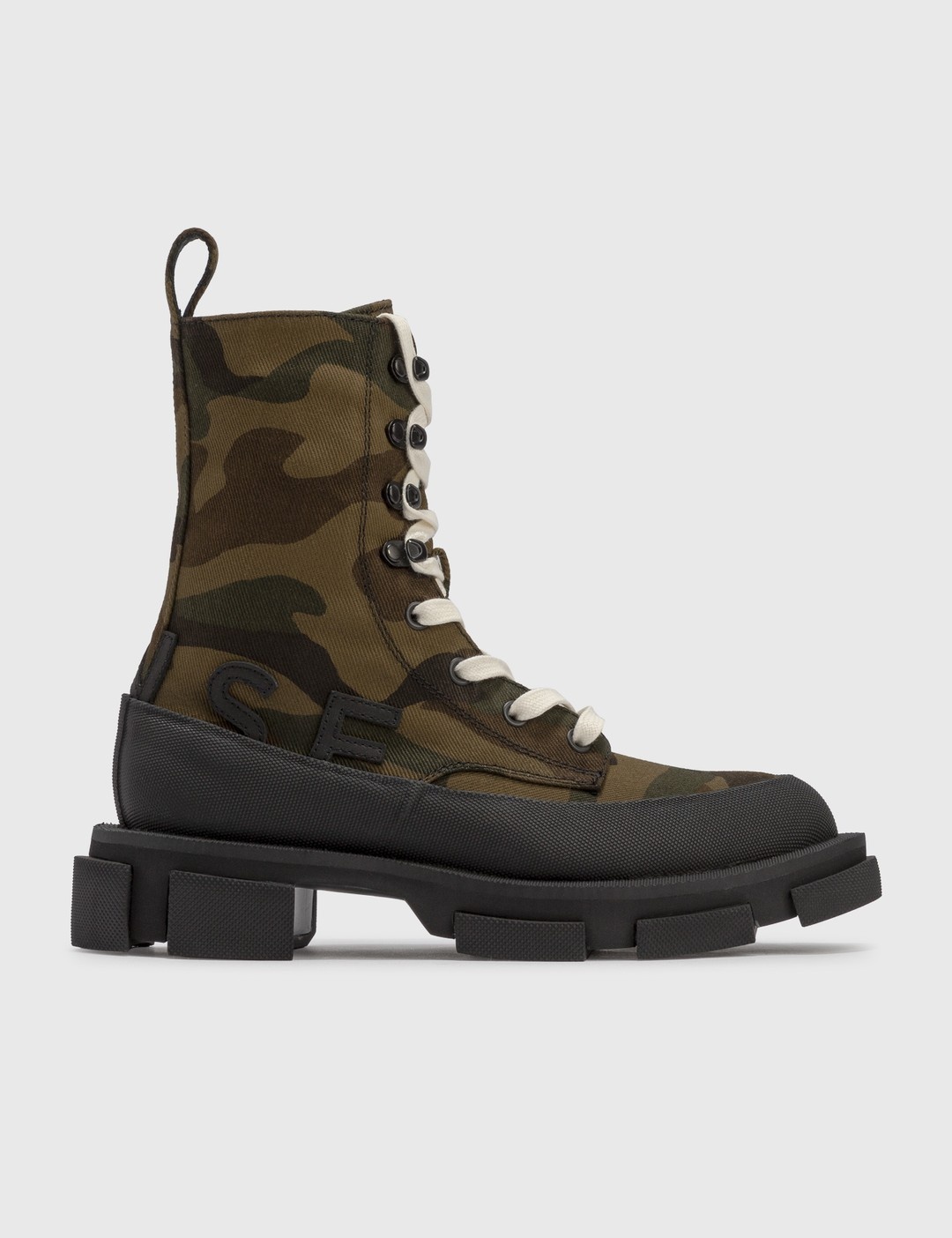 both X MONSE GAO HIGH BOOTS-BLACK/WHITE – both paris