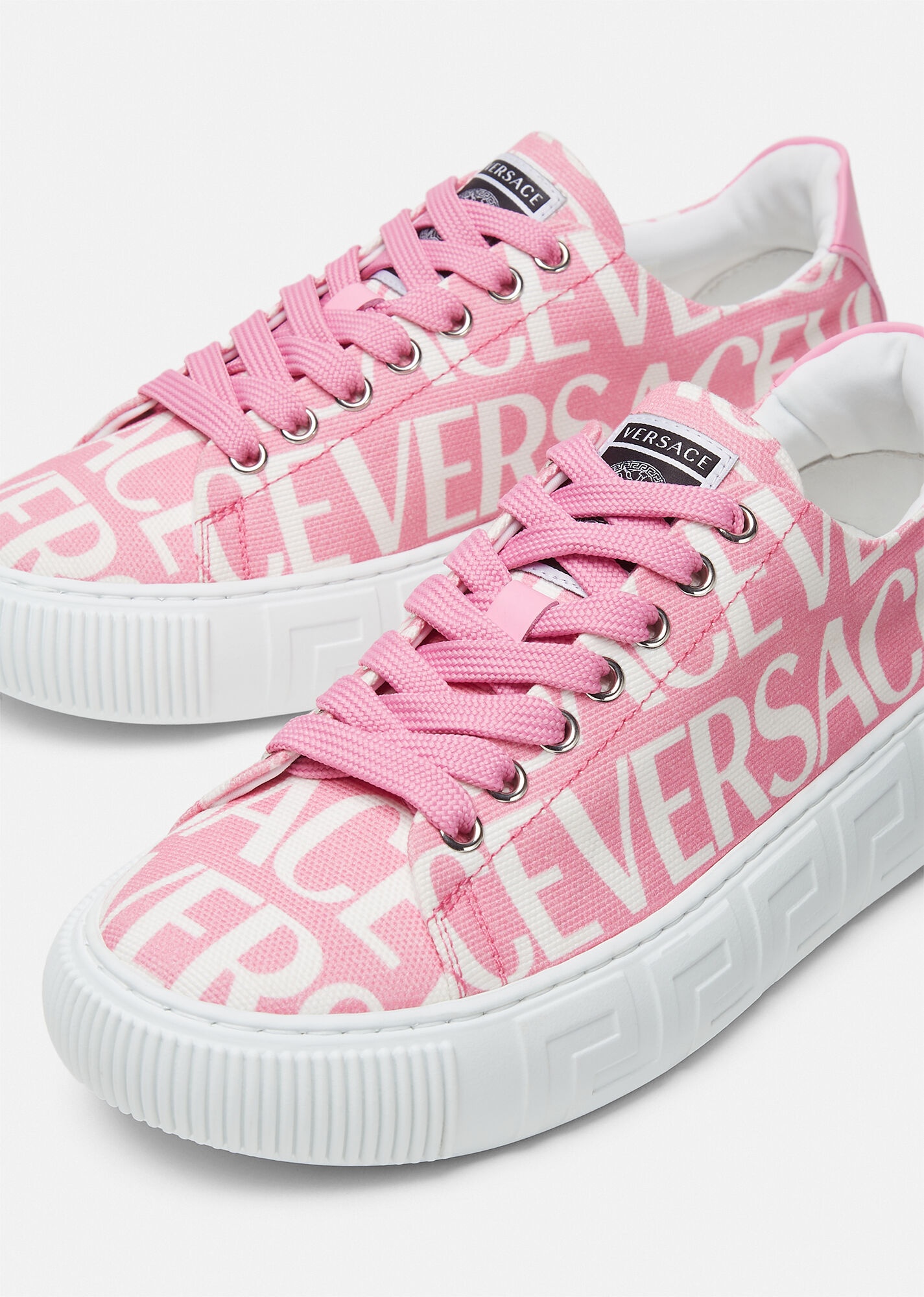 Versace Allover Greca Sneakers - 4