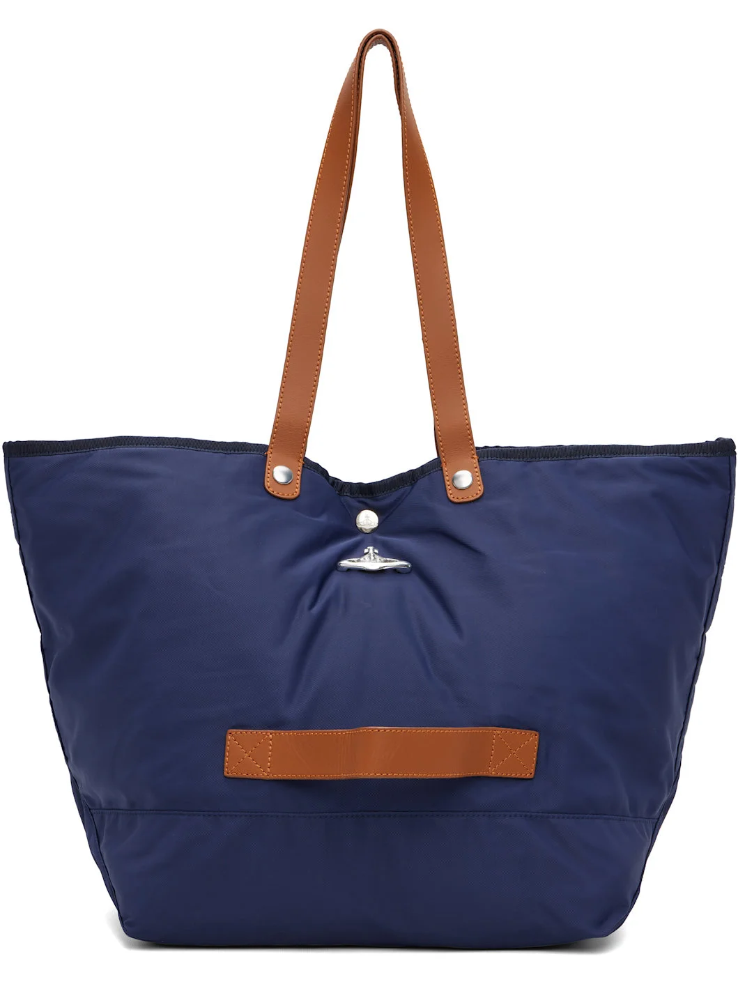 Blue Utility Shopper Tote - 1