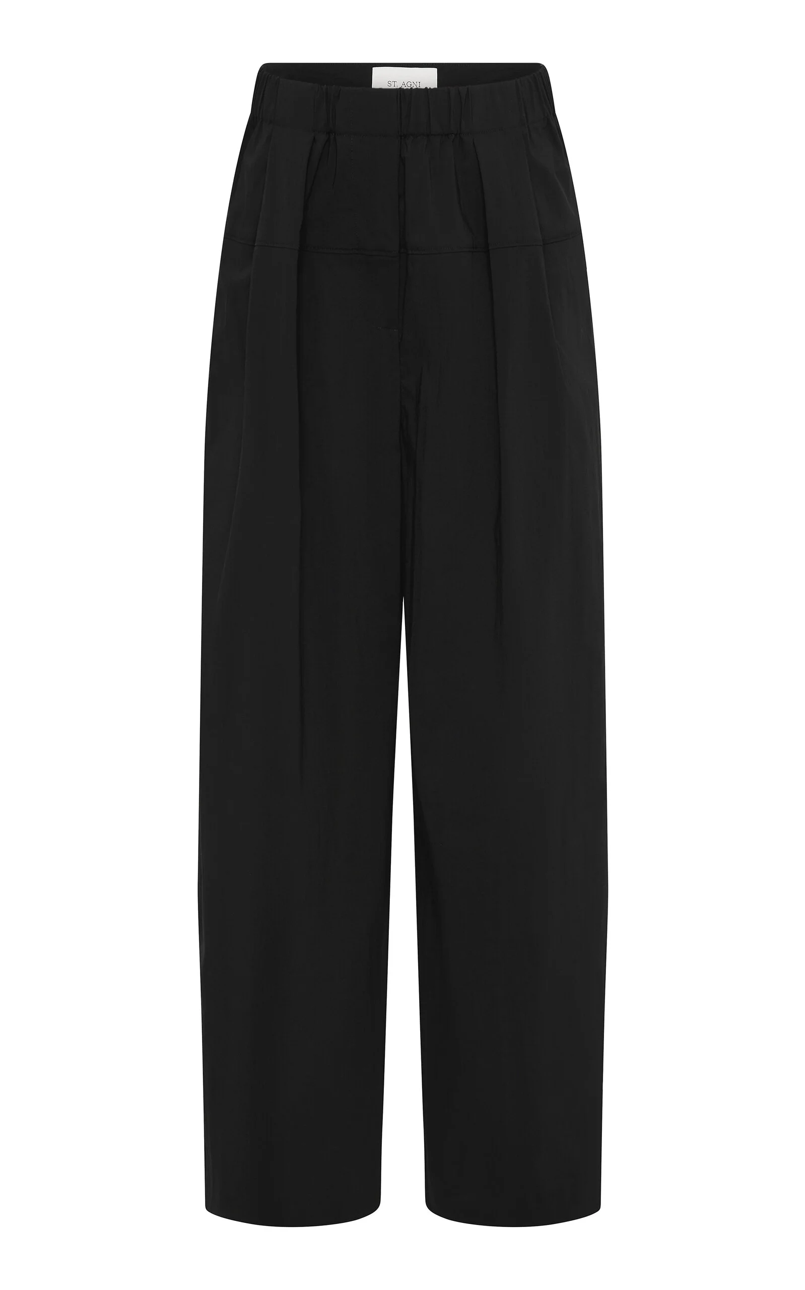 Relaxed Pleat Pants black - 1
