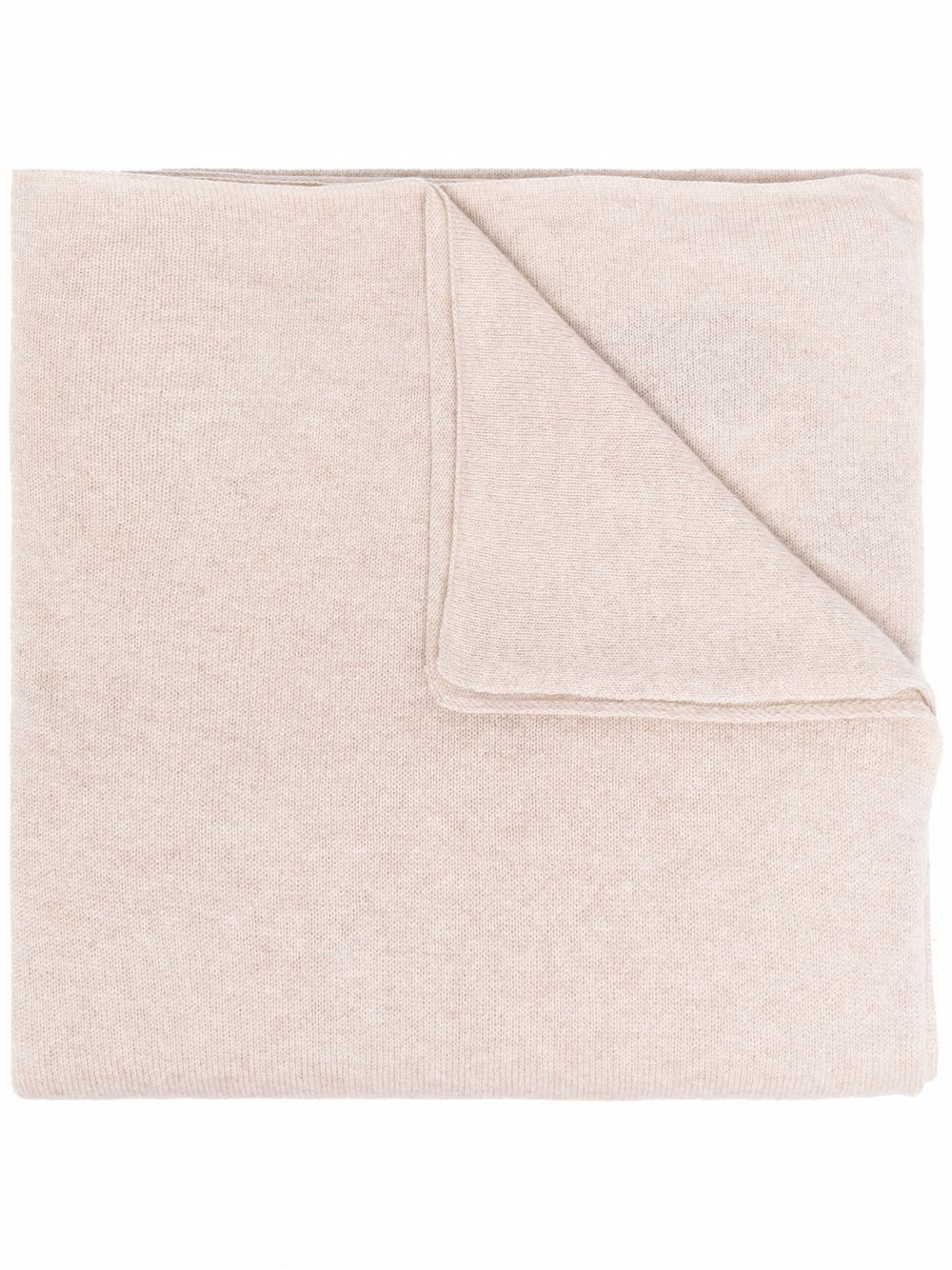 cashmere knit scarf - 1