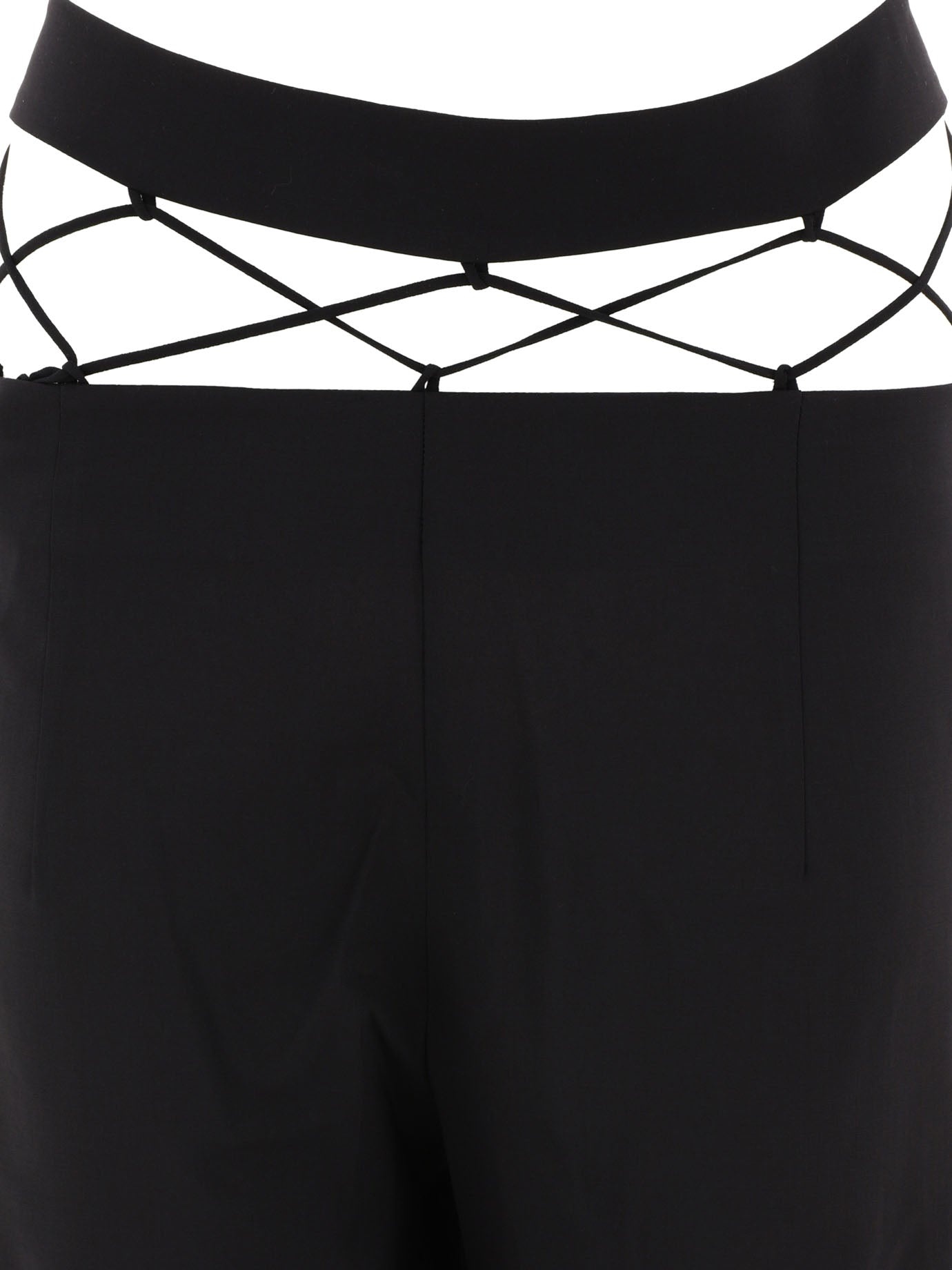 Nensi Dojaka Tailored Trousers With Laced Waistband - 4