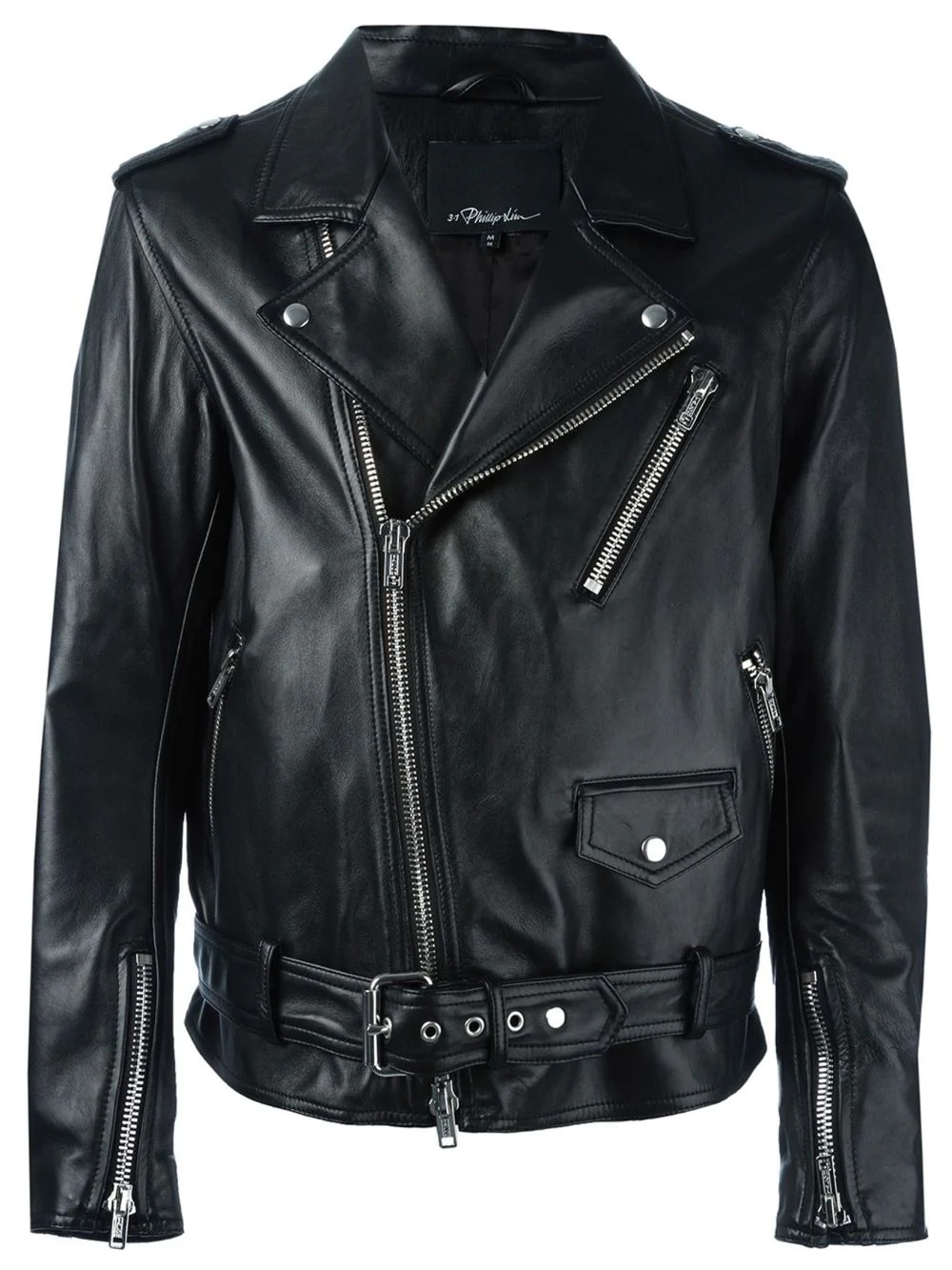 Moto biker jacket - 1