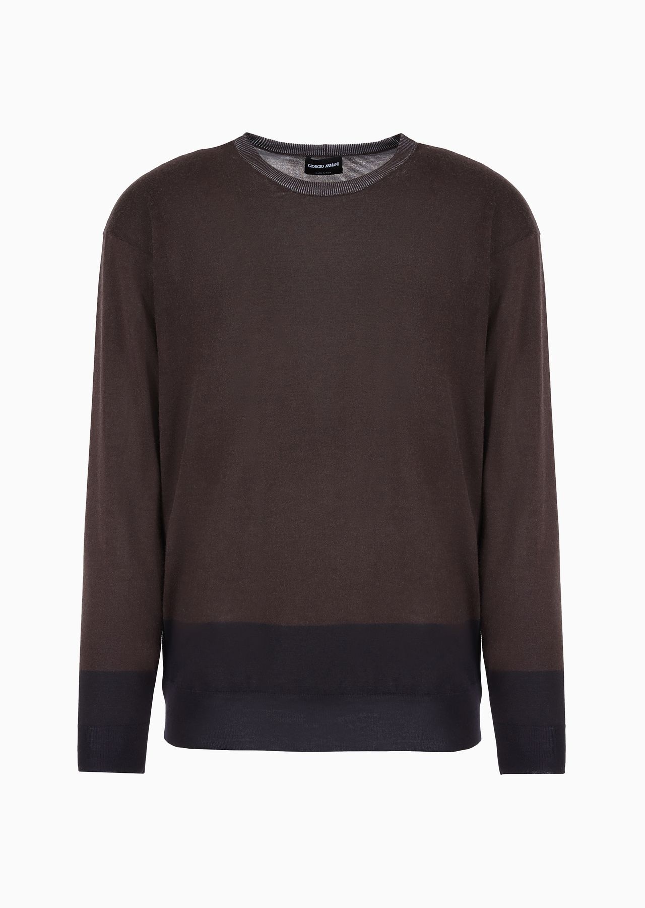 ASV cashmere and silk crew-neck jumper - 1