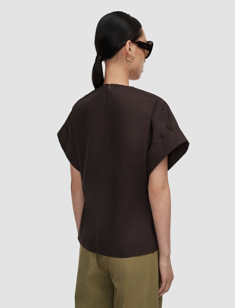 JOSEPH Fassia Cotton Poplin Blouse outlook