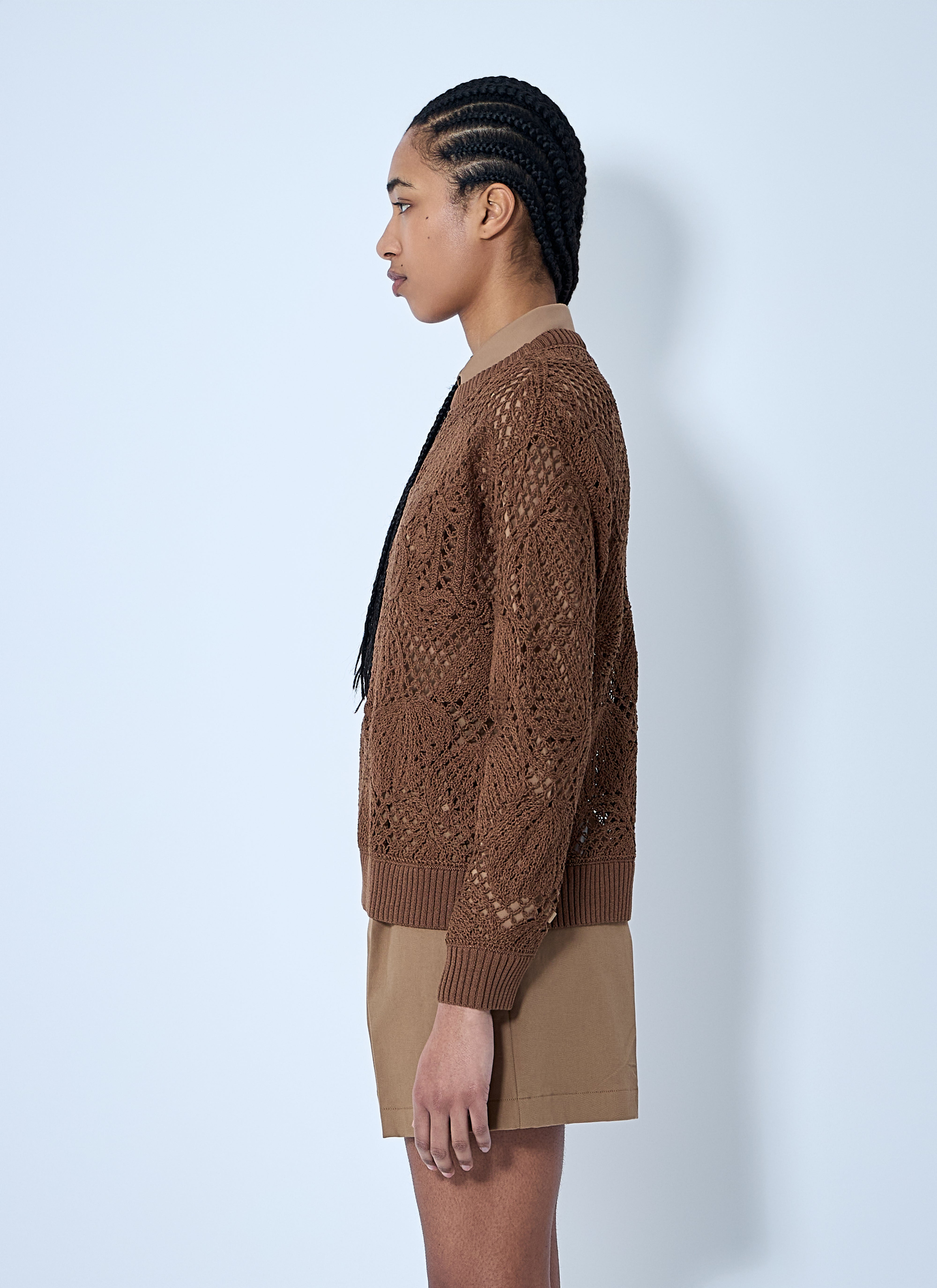 Max Mara Women Crochet Sweater - 3