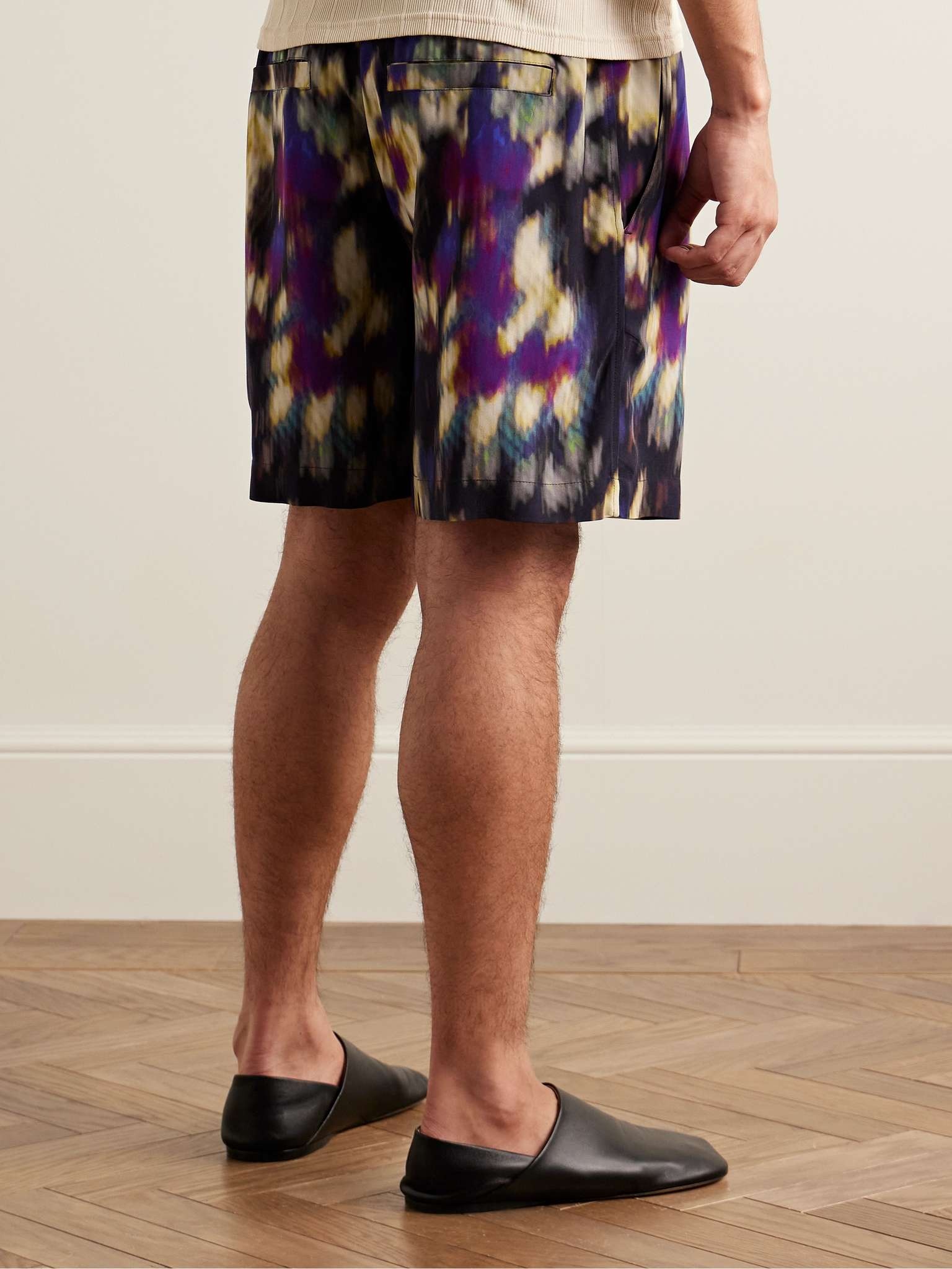 Vataya Printed Woven Shorts - 3