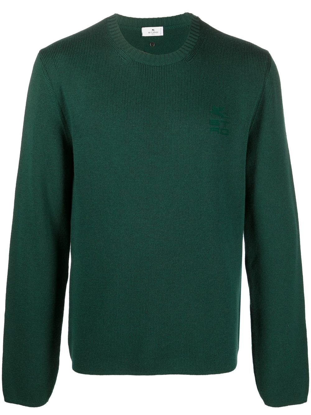 crew-neck pullover jumper - 1