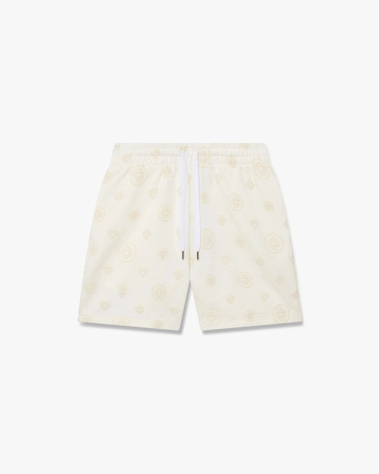 Applique Off-White Monogram Sweatshorts | Casablanca Paris - 1