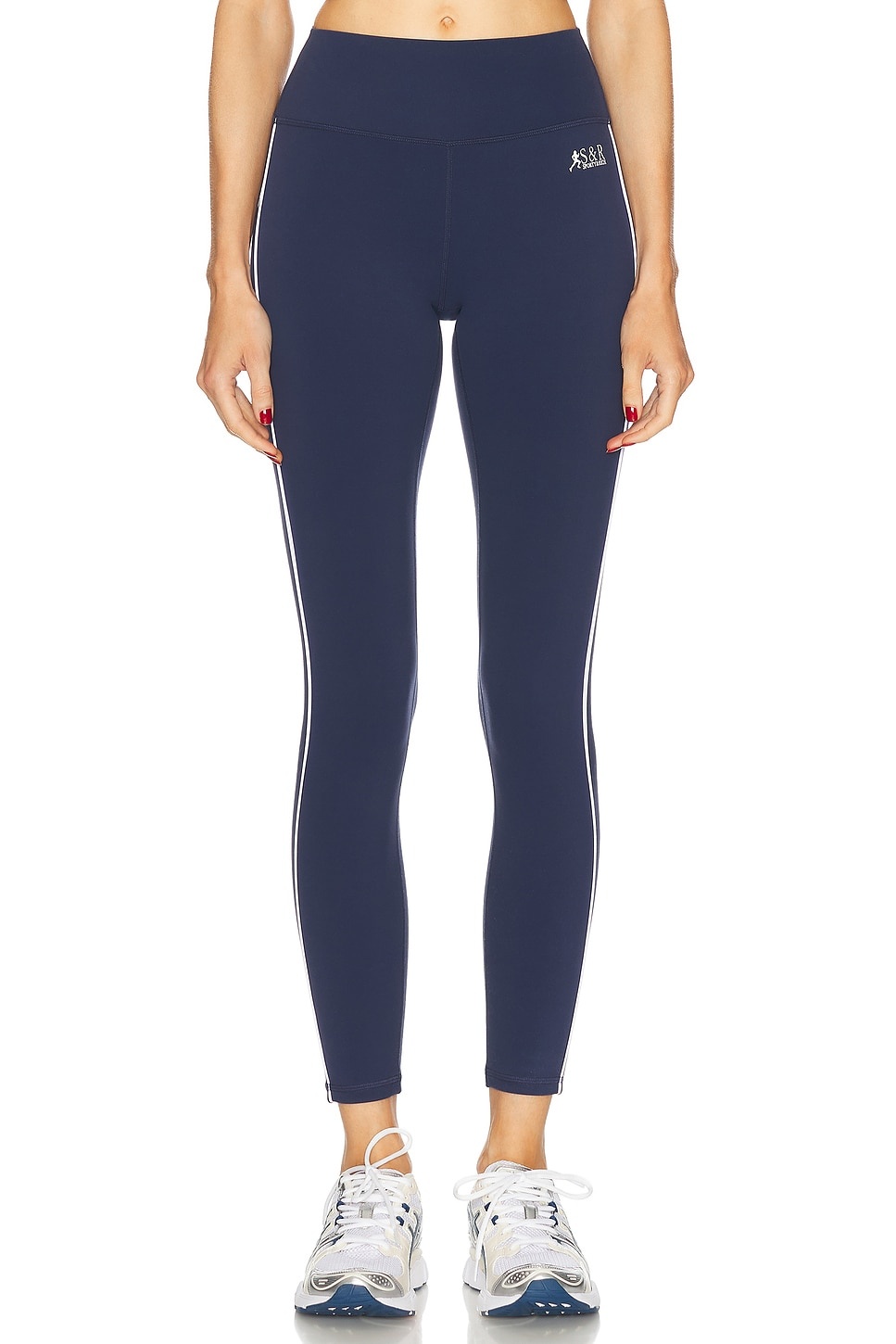 Sporty & Rich Runner Legging | forward | REVERSIBLE