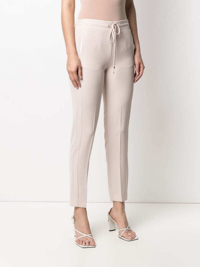 drawstring slim-fit trousers 3