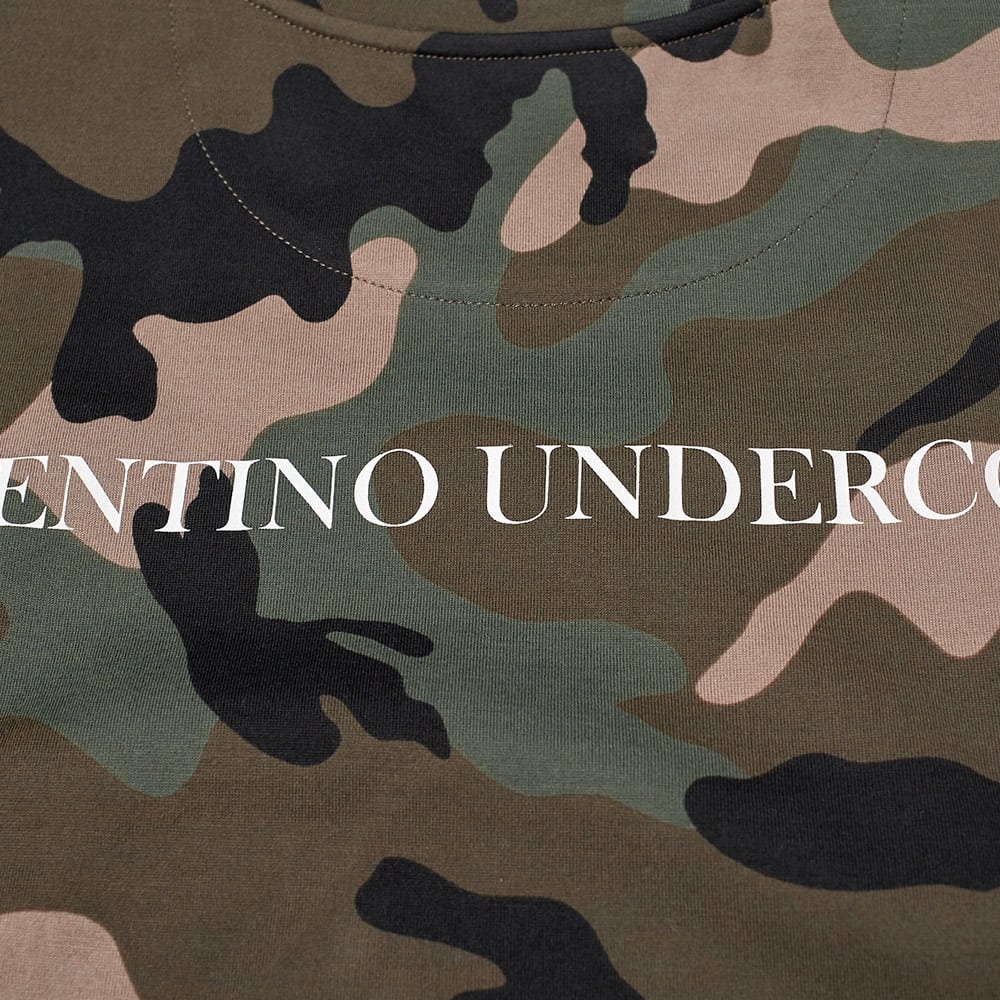 Valentino x Undercover Camo UFO Face Tee - 3