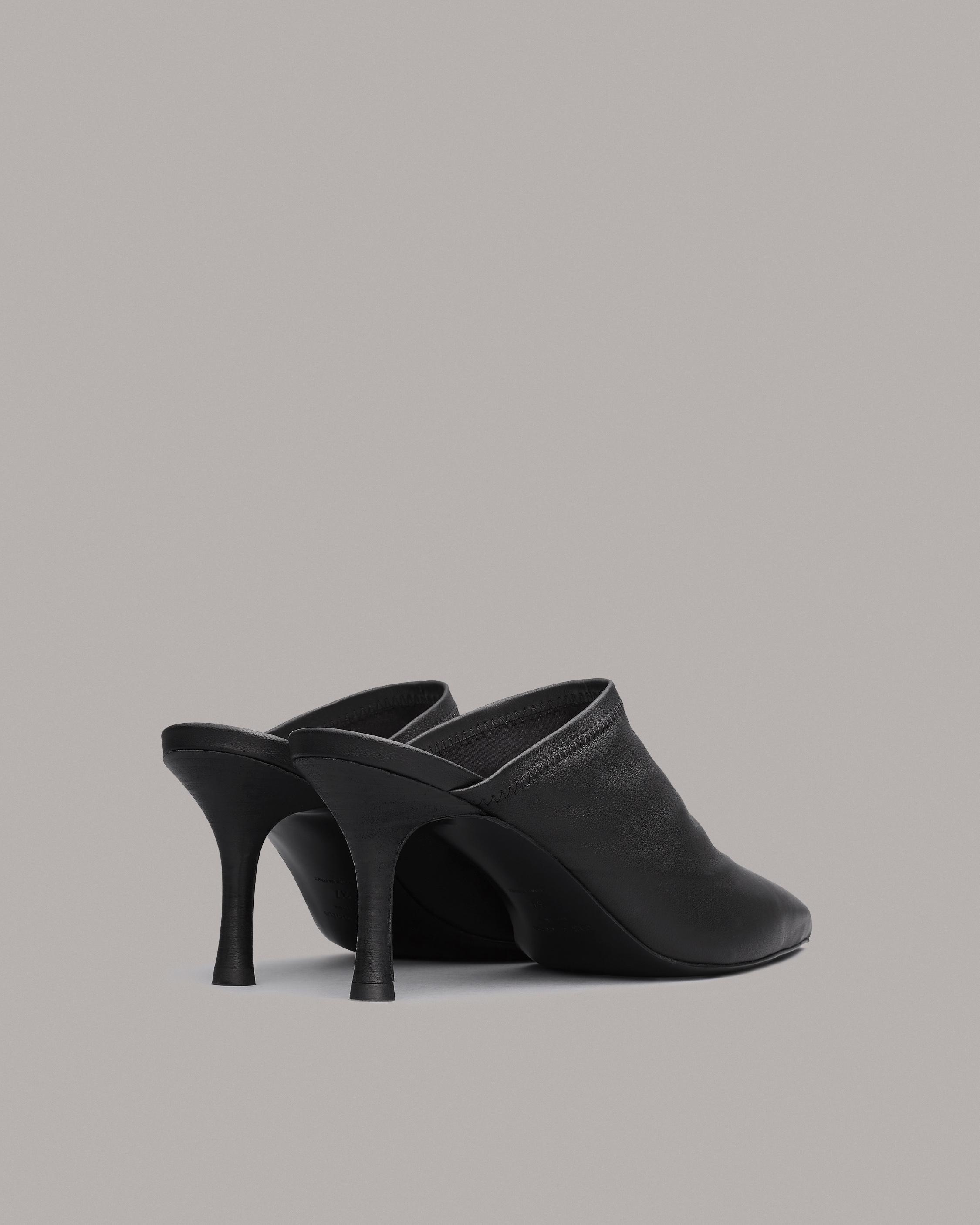 Brea Mule - Leather
Heeled Mule - 3